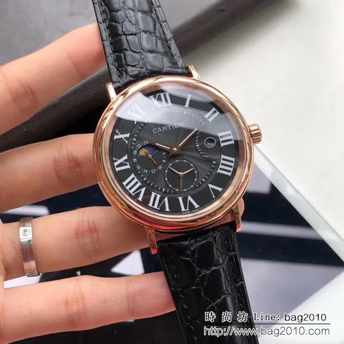 CARTIER卡地亞 時尚精品 高品質男士腕表 WSS0357